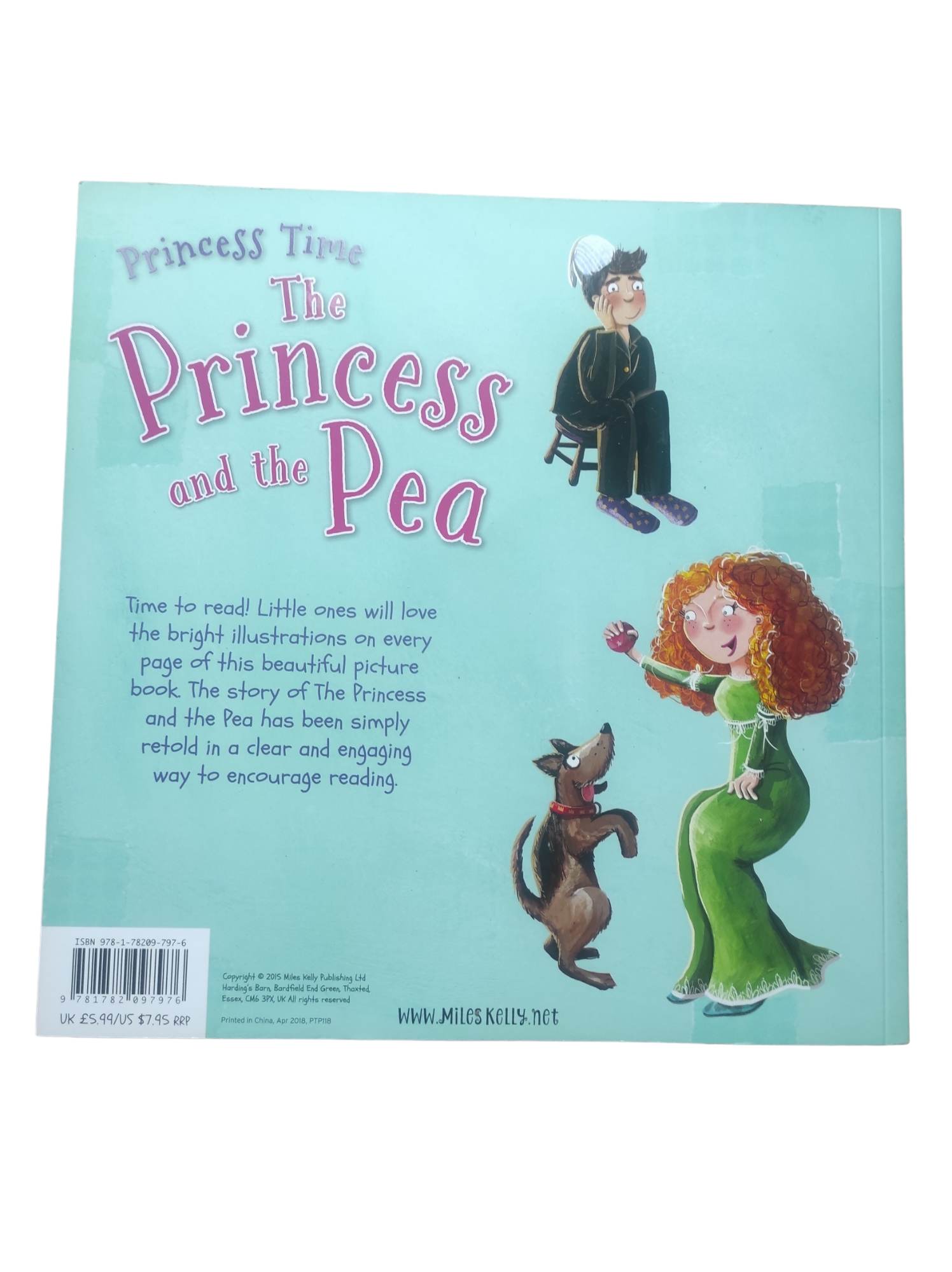 Princess Time The Princess and the Pea by Miles Kelly - Image 2