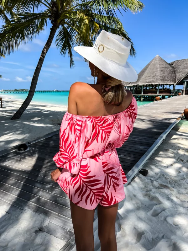 Pink-RED JUMPSUIT XS-M - Image 6
