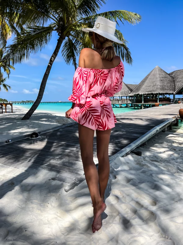 Pink-RED JUMPSUIT XS-M - Image 2