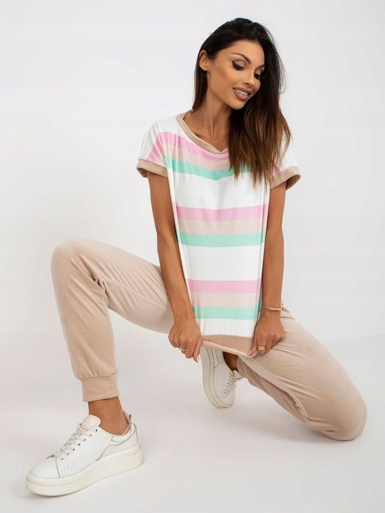 Set of trousers, a short-sleeved bat-type blouse - Image 10