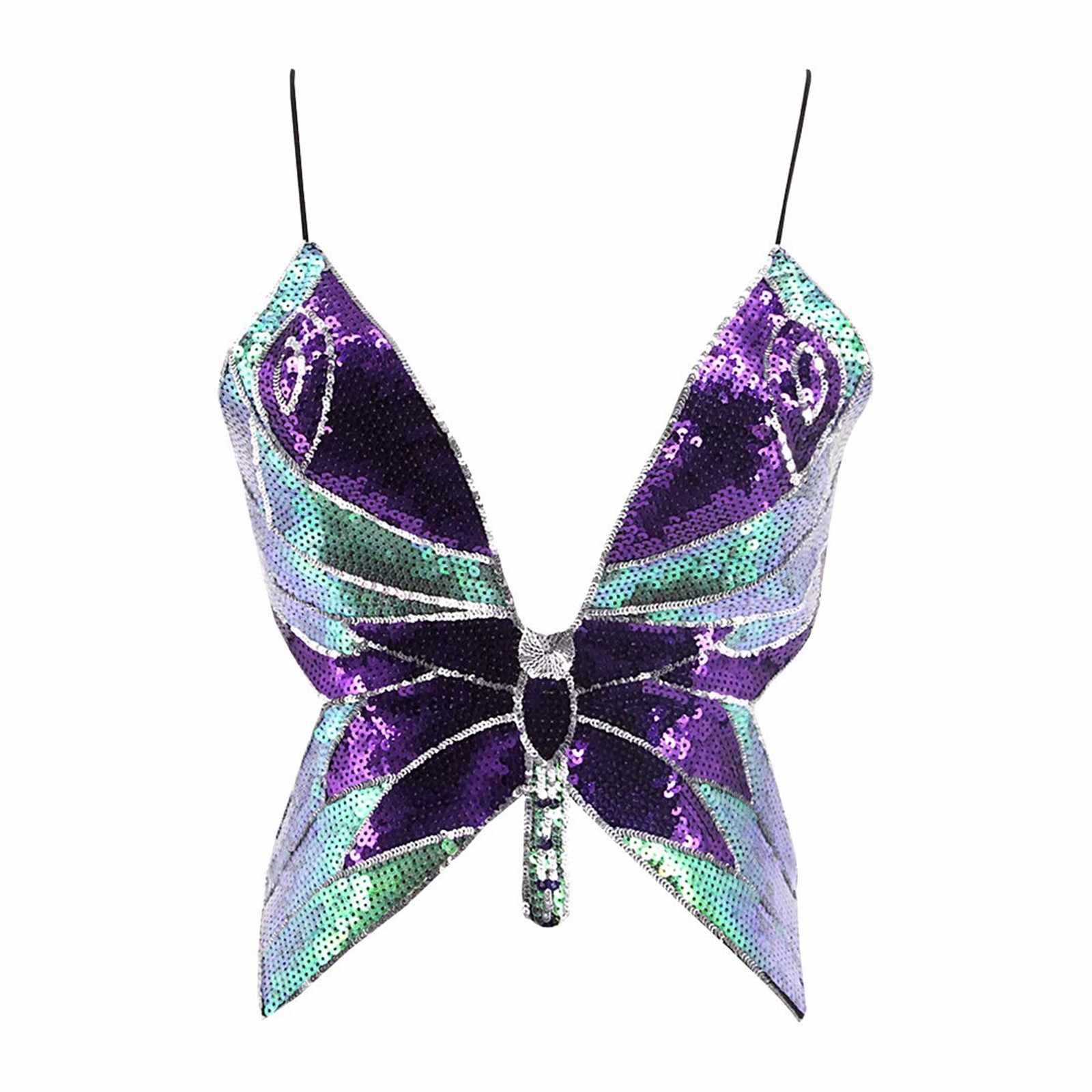 90s butterfly top - Image 4
