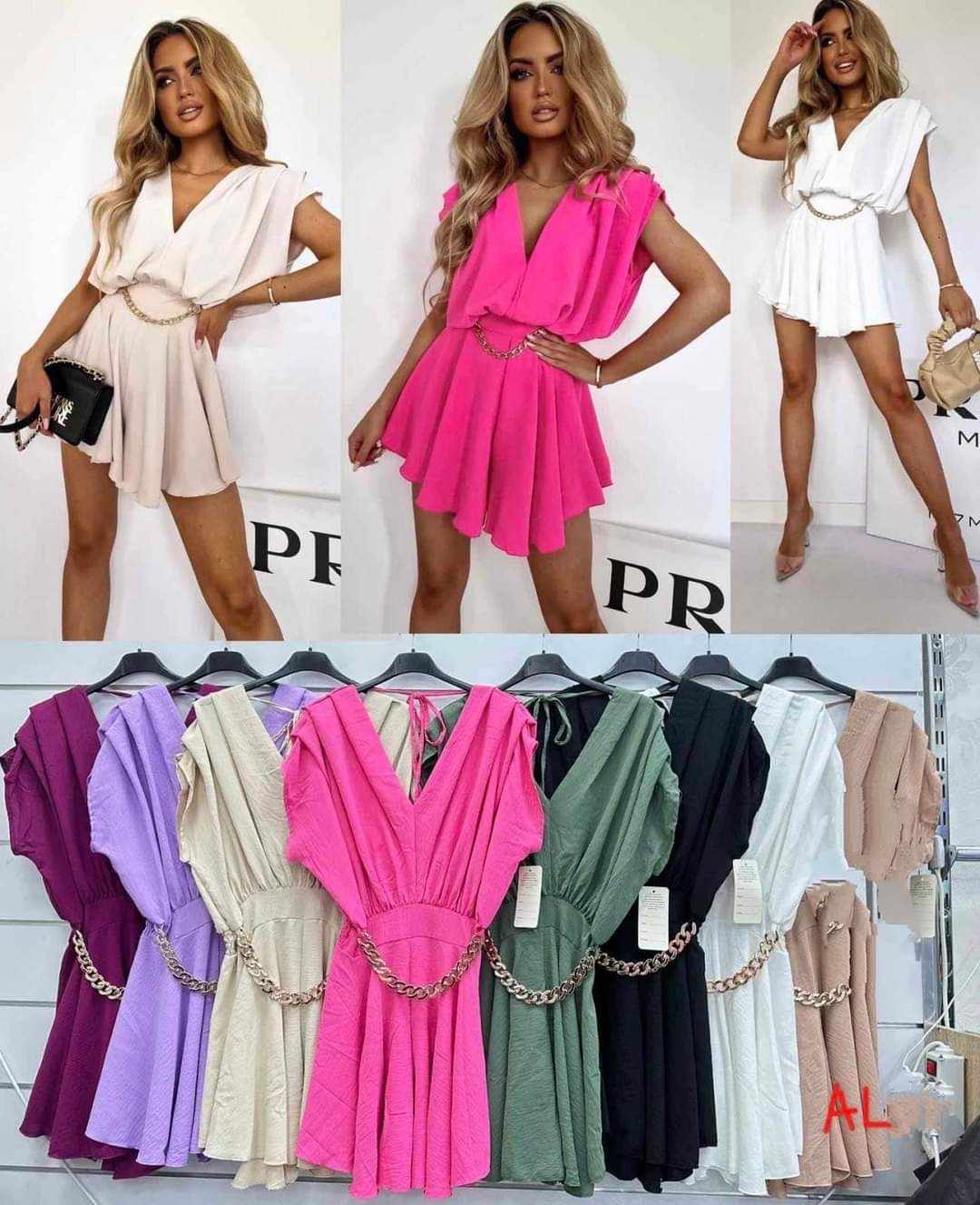 Women's short jumpsuit XS-M