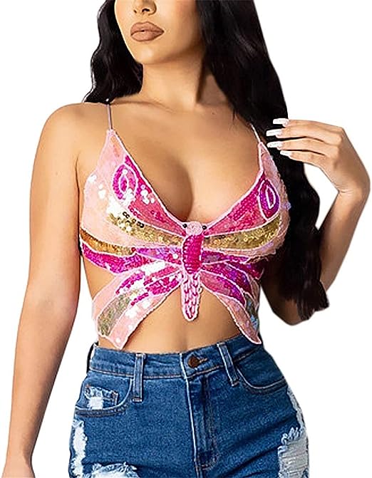 90s butterfly top - Image 7