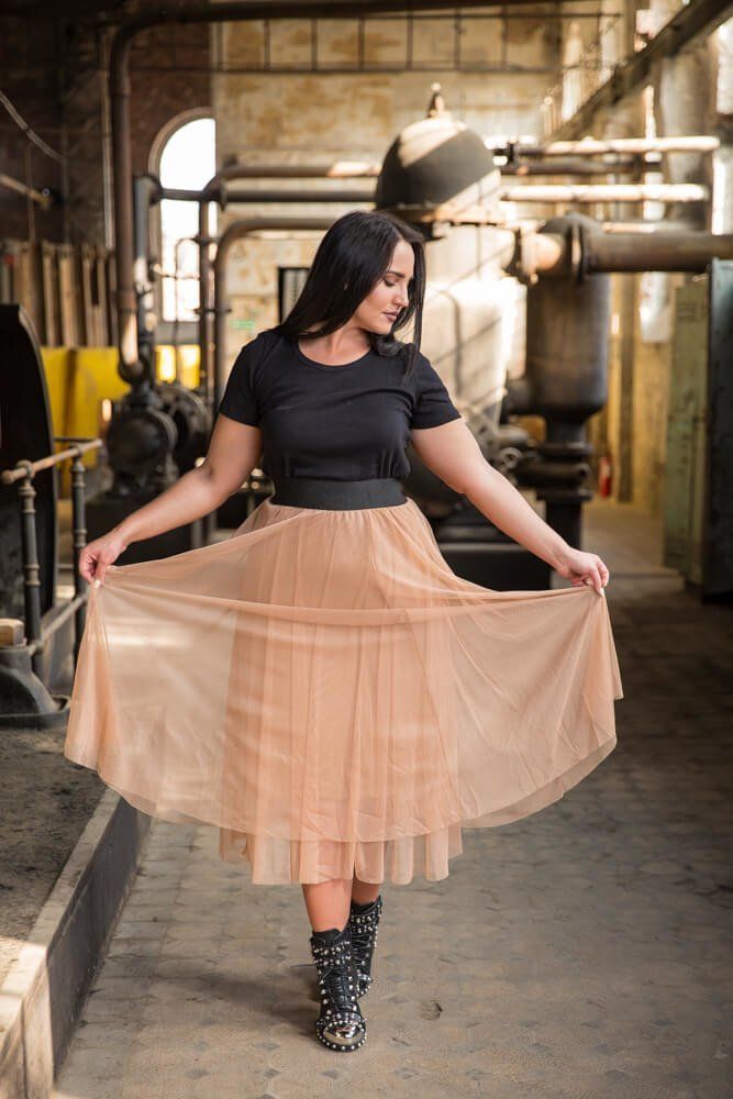 Long Pink skirt 6-10 - Image 2