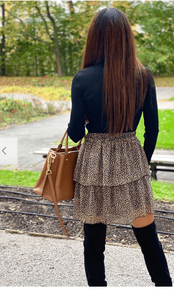 Patterned skirt - Image 4