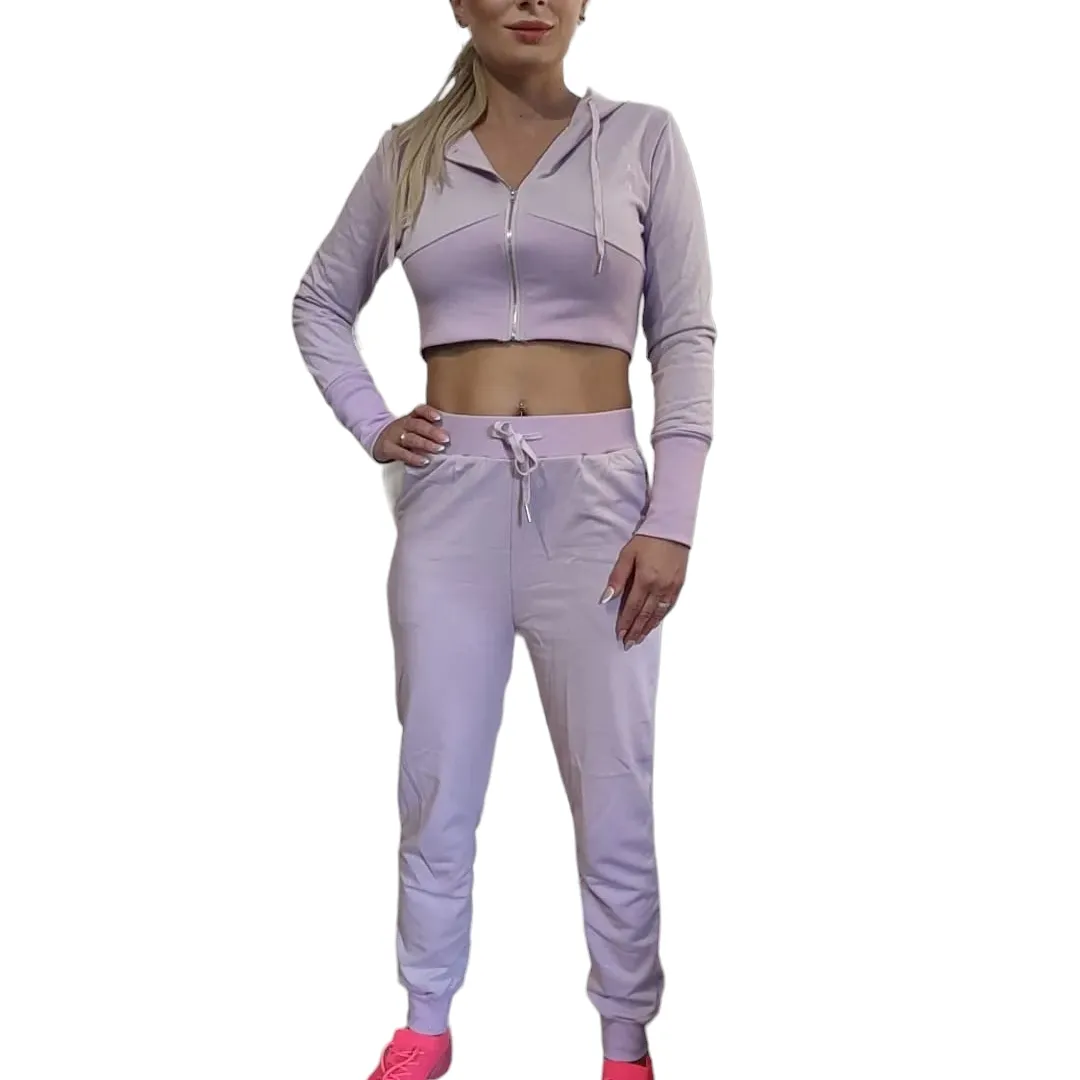 Light purple tracksuit XS-M - Image 2