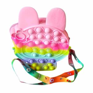 Pop it fidget bag pastel colors