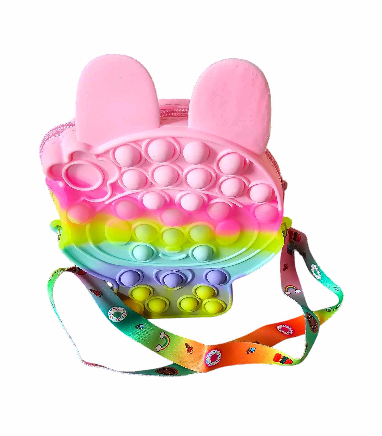Pop it fidget bag pastel colors