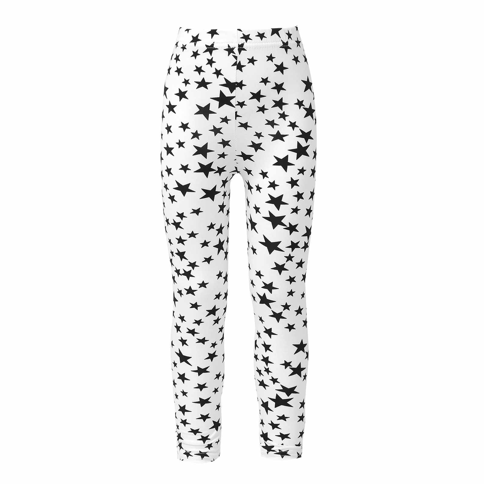 Kids star print leggins age 5-6 - Image 2