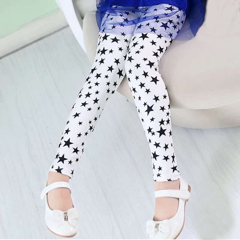 Kids star print leggins age 5-6 - Image 8