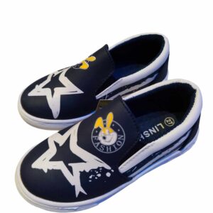 Toddler boys slip on sneakers  size 27