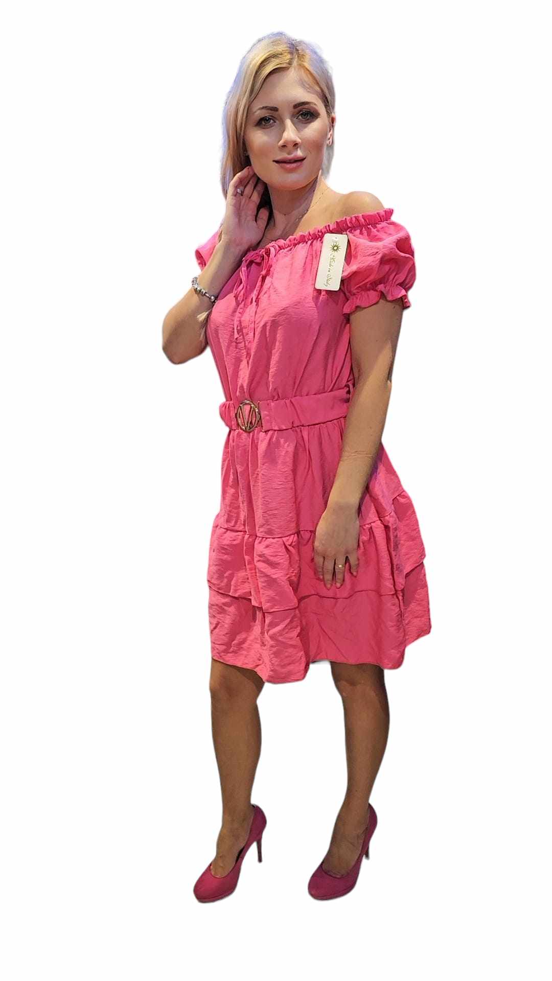 Fuchsia short spanish dress - Image 4
