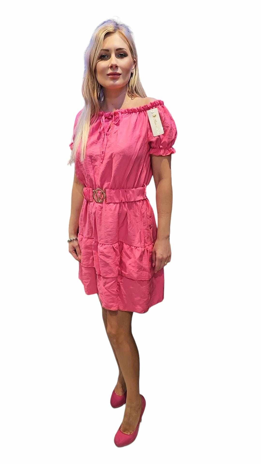Fuchsia short spanish dress - Image 2