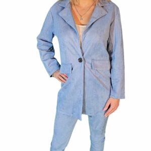 Blazer and trousers blue sky set Xs-M