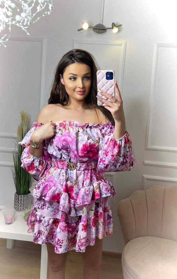 Spanish floral dress - Image 5