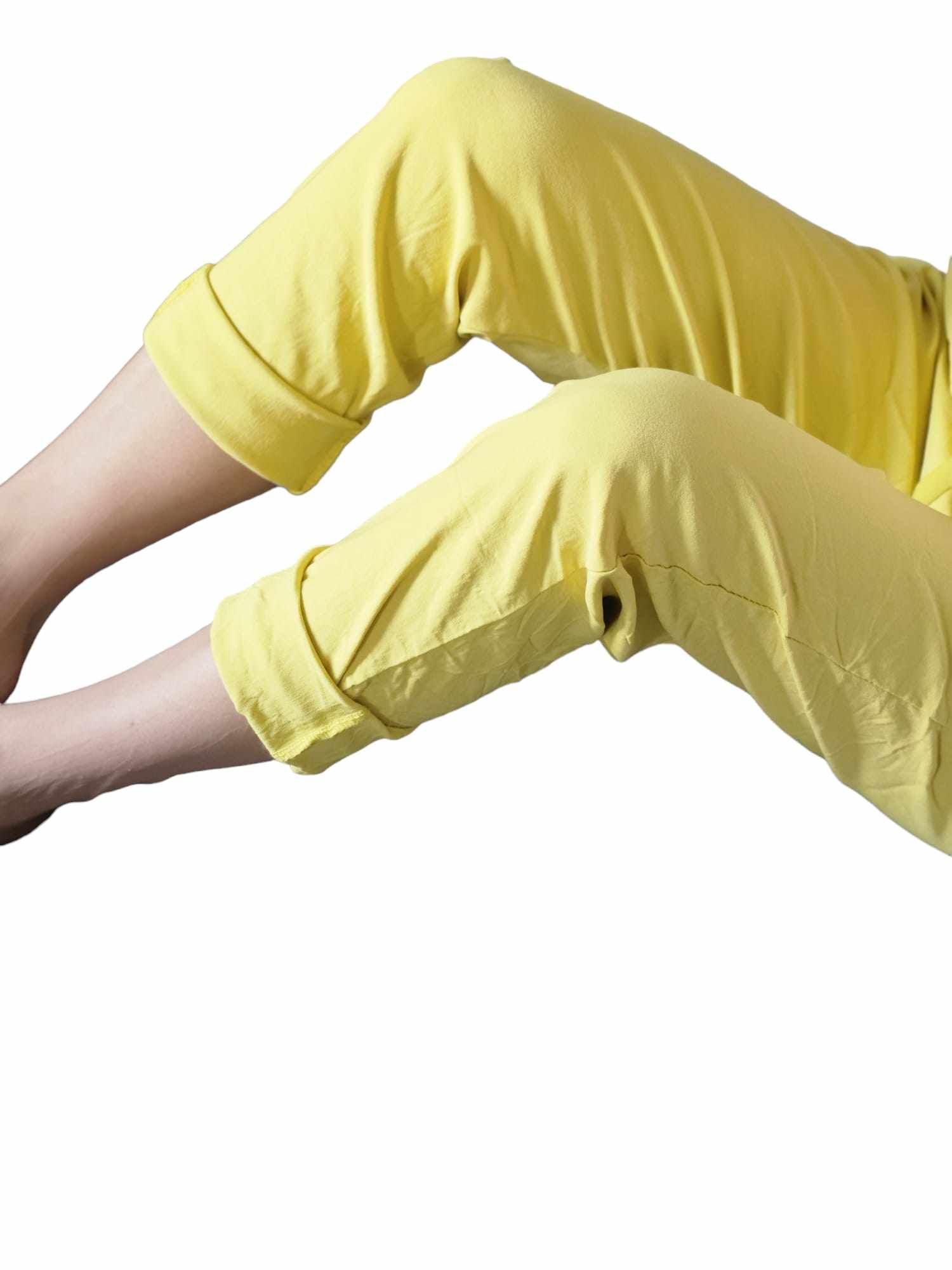 Yellow Italian trousers M-L - Image 3