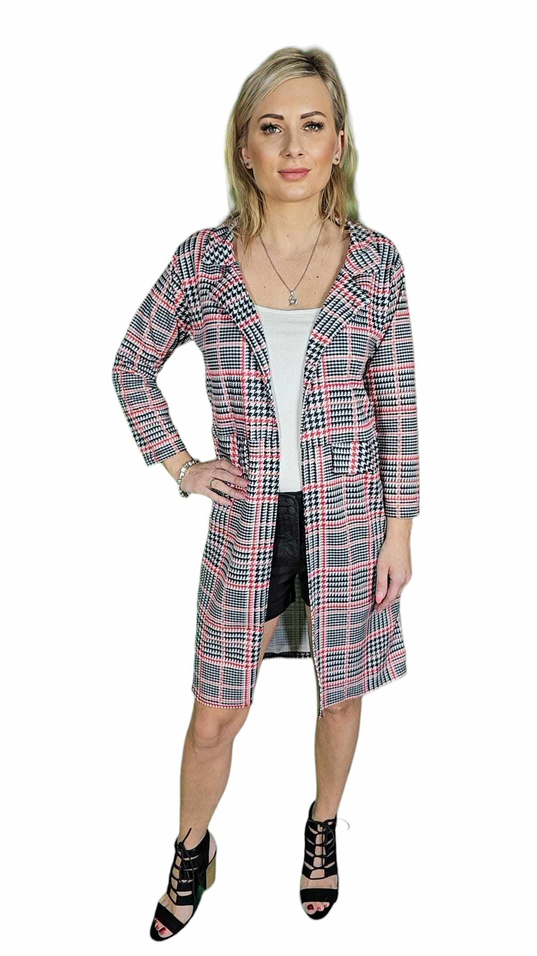 Printed blazer/coat one size