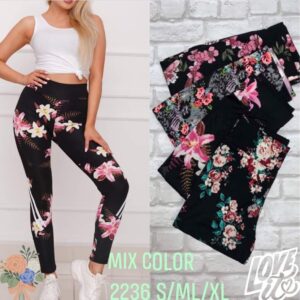 Lily floral leggings