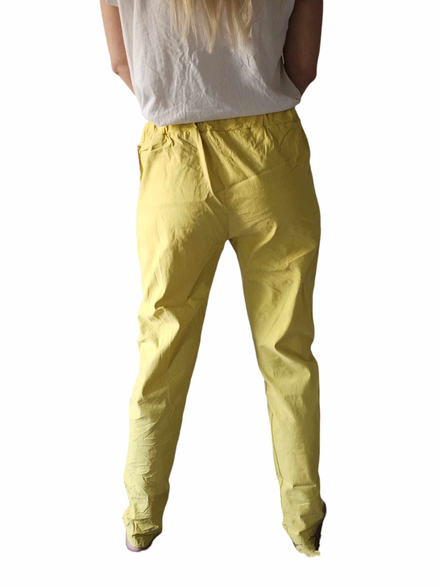 Yellow Italian trousers M-L - Image 2