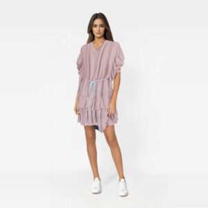 Powder pink dress