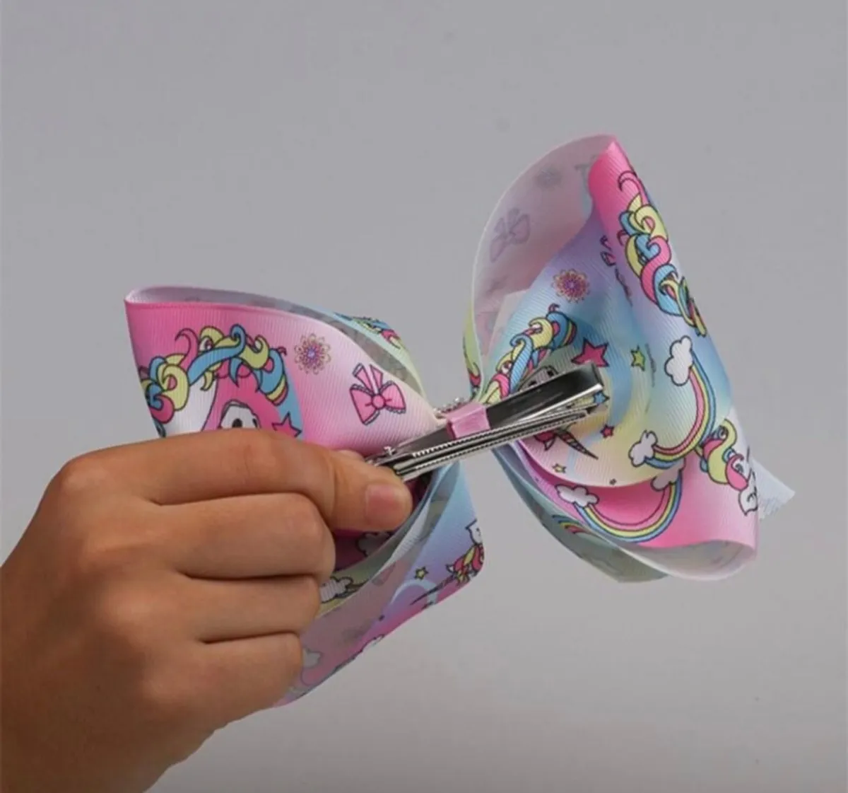 Hair unicorns Bow clip style - Image 2