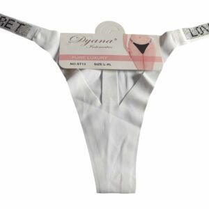 Brazilian rhinestone thong
