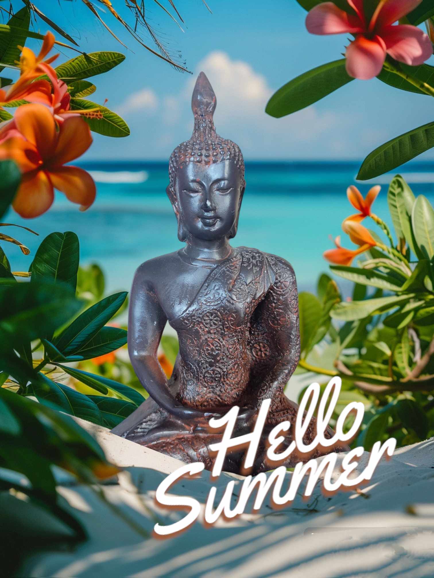 Decoration Buddha Inner Peace 16cm