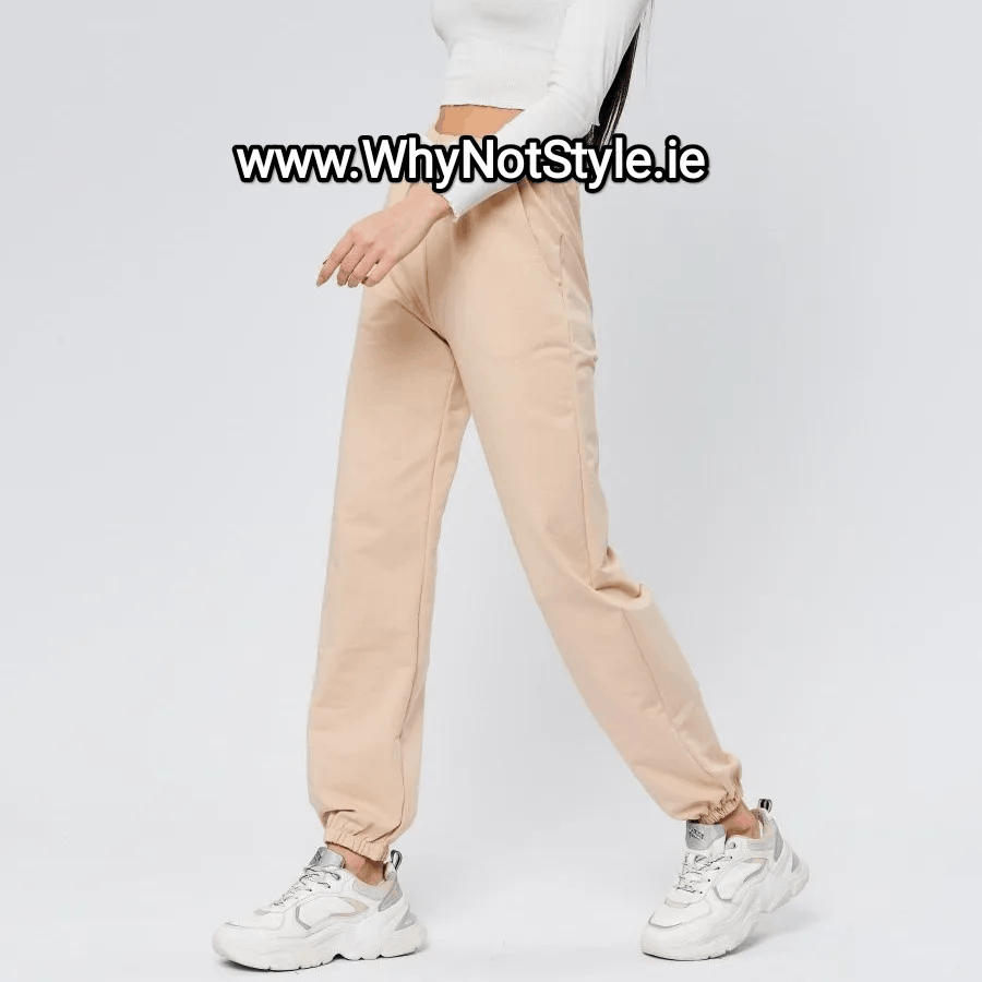 Stone casual joggers