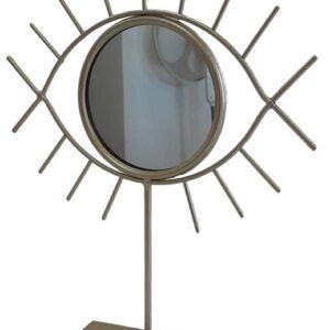 Mirror DARIUS W21xH25cm w/base gold