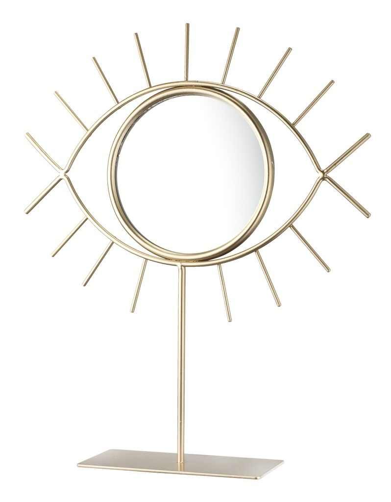 Mirror DARIUS W21xH25cm w/base gold - Image 3