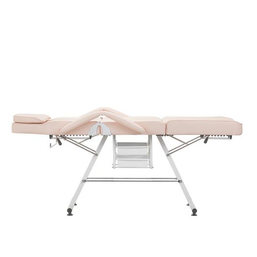 Cama de belleza con cajones spa cosmético rosa claro - Image 2
