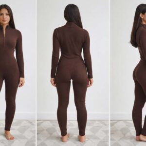 Mono de canalé para mujer