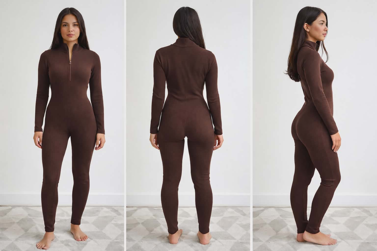 Mono de canalé para mujer