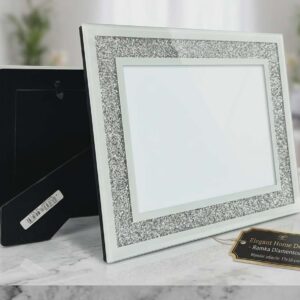 Elegante montura de diamante – Brillo espejado
