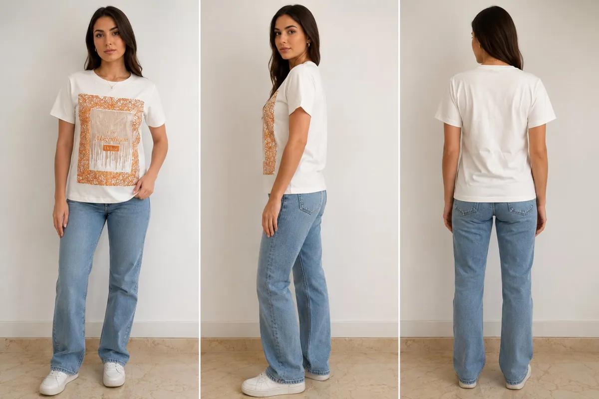 Camiseta C'est Magnifique Deluxe - Blanca